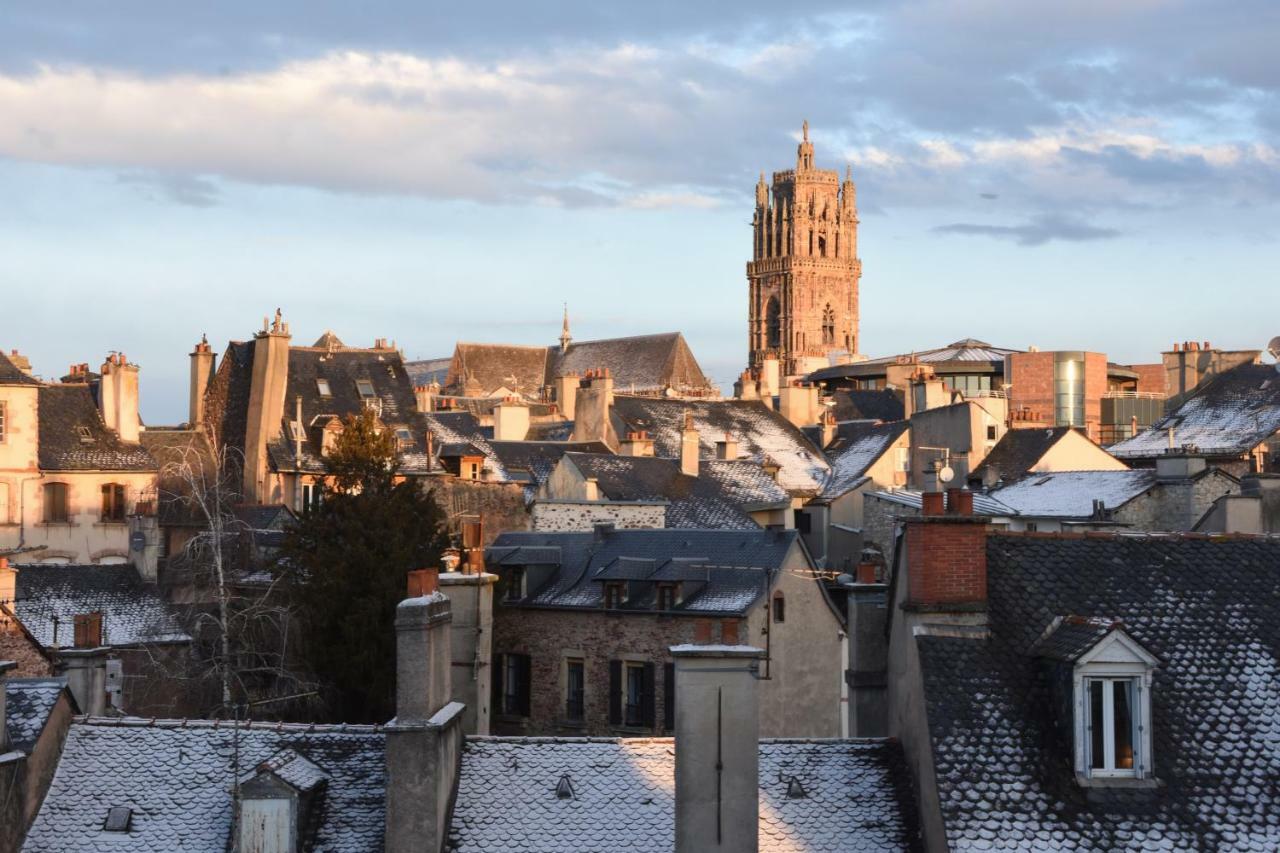 Appartement T4 Vue Unique Rodez Eksteriør bilde